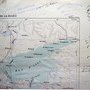 Epreuve annotée de la carte de la mer Noire