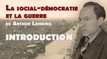 La social-démocratie et la guerre - Introduction